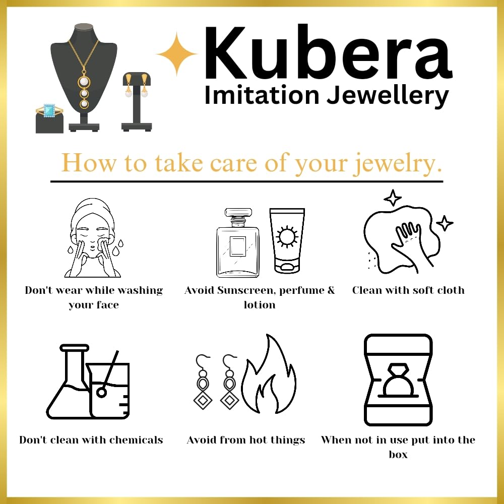 Kubera Imitation Jewellery Small Oxidised Jhumka Earrings for Women Silver Radha Krishna Traditional Fashion Earring Studs for Girls Gifts -SOJ30